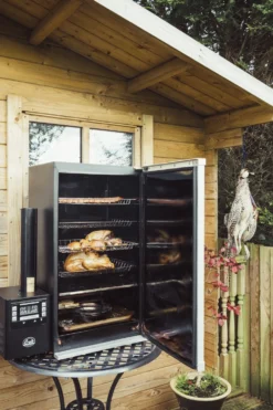 Bradley Digital Smoker 6-Rack / Elektro Räucherofen -Grill Welt Geschäft 13237 Bradley Digital Raeucherofen