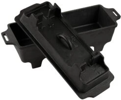 Grillfürst Dutch Oven Set BBQ Kastenform BK4 Aus Gusseisen - X-DEAL Inkl. Tragetasche / Aufbewahrungstasche, Gusseisen Pflege Und Deckelheber -Grill Welt Geschäft 18 116 BK4 BBQ Kastenform 1