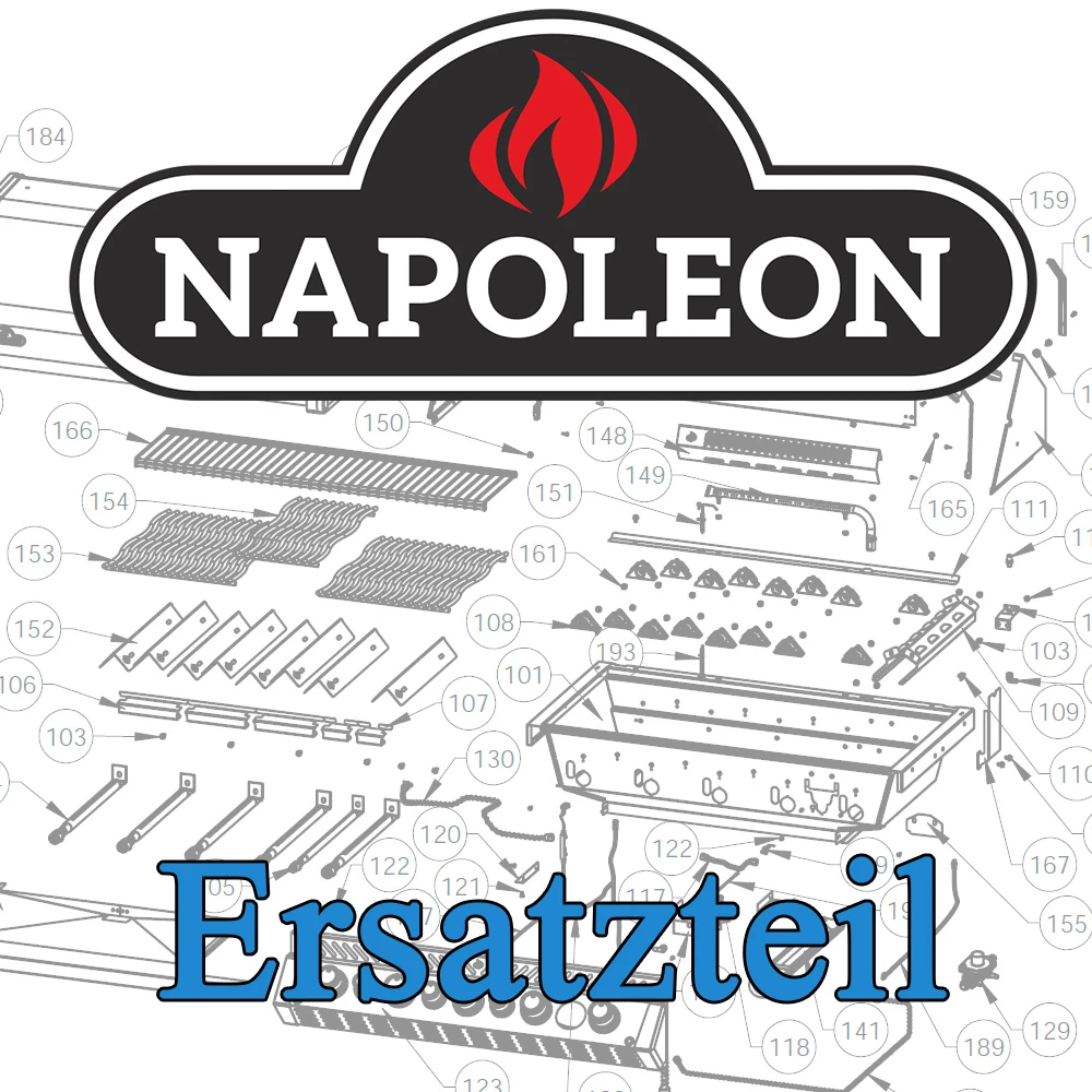 Napoleon Ersatzteil: Grillrost AS200K - 1 Stück 1 Napoleon Ersatzteil: Grillrost AS200K - 1 Stück