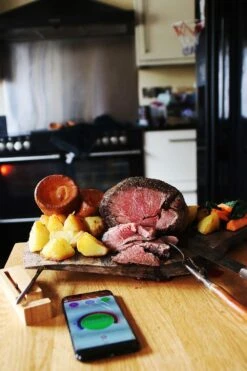 Meater Plus 50 Meter Reichweite Bluetooth Und WLAN Grillthermometer 29 Meater Plus 50 Meter Reichweite Bluetooth Und WLAN Grillthermometer -Grill Welt Geschäft 18381 Meater Ofenthermometer