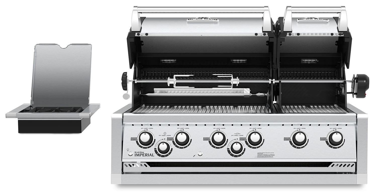 Broil King Imperial 690XL PRO Einbaugrill Mit Drehspieß + Seitenbrenner - Modell 2023 1 Broil King Imperial 690XL PRO Einbaugrill Mit Drehspieß + Seitenbrenner - Modell 2023