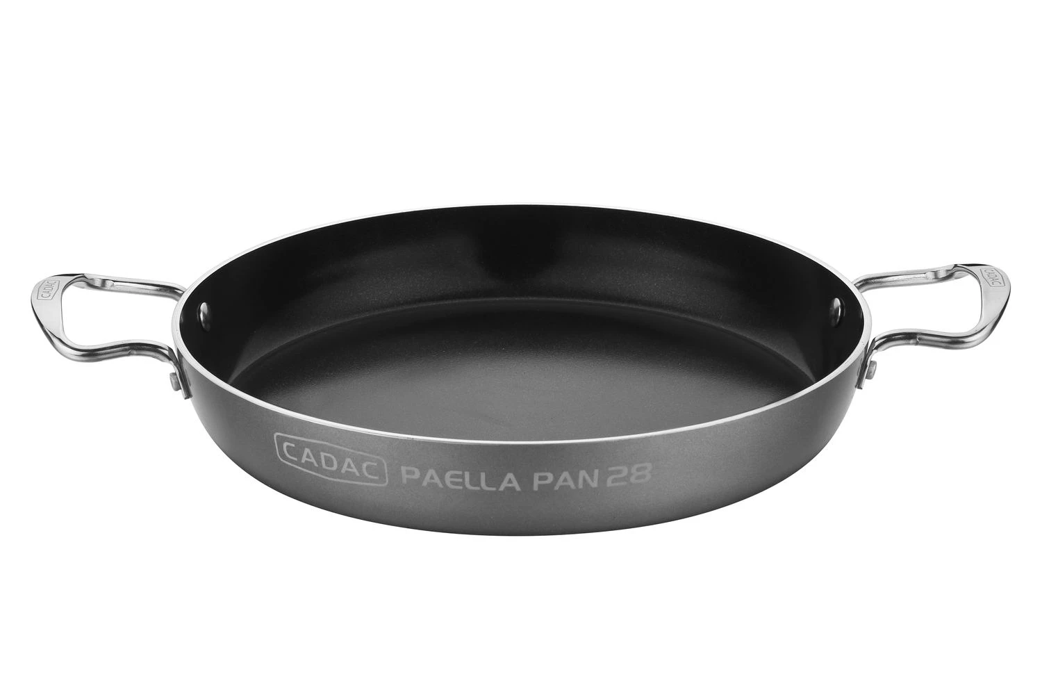 CADAC Paella Pfanne Ø28cm Grau Mit Deckel Für Grillo Chef 40 / Citi Chef 40 / Safari Chef 30 2 CADAC Paella Pfanne Ø28cm Grau Mit Deckel Für Grillo Chef 40 / Citi Chef 40 / Safari Chef 30 - Image 2