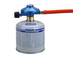 CADAC EN417 Regler 30mbar Mit Gasschlauch / Zum Anschluss Von Gaskartuschen An LP-Niederdruckgeräte