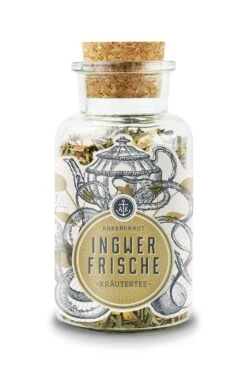 Ankerkraut Tee-Box "Kräuterliebe" - Mit Ankerblüte, Nana Minze, Ingwerfrische -Grill Welt Geschäft Ankerkraut Ingwerfrische 4260347898036