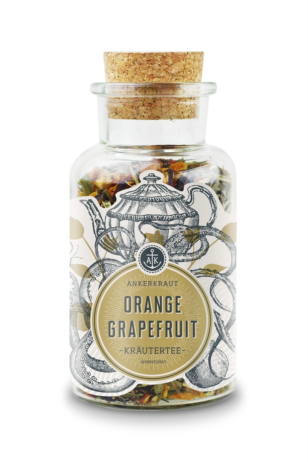 Ankerkraut Tee-Box "Mit Allen Wassern Gewaschen" - Mit Sencha Gojibeere, Nachthimmel, Orange Grapefruit 3 Ankerkraut Tee-Box "Mit Allen Wassern Gewaschen" - Mit Sencha Gojibeere, Nachthimmel, Orange Grapefruit - Image 3