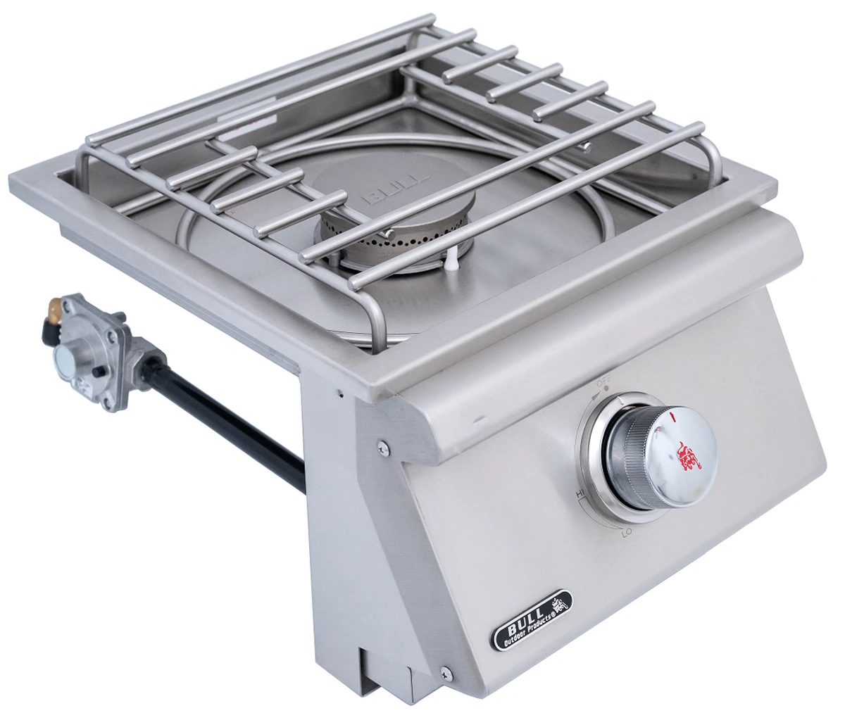 BULL Einbau Seitenbrenner Single / Edelstahl / Slide-In 2 BULL Einbau Seitenbrenner Single / Edelstahl / Slide-In - Image 2