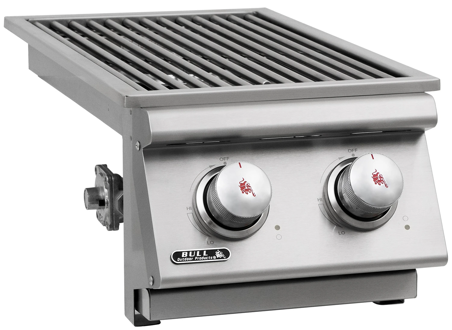 BULL Einbau Seitenbrenner Double / Edelstahl / Slide-In 3 BULL Einbau Seitenbrenner Double / Edelstahl / Slide-In - Image 3