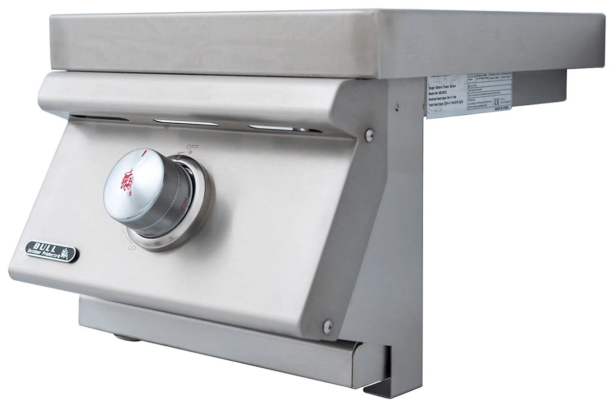 BULL Einbau Seitenbrenner Single / Edelstahl / Slide-In 3 BULL Einbau Seitenbrenner Single / Edelstahl / Slide-In - Image 3