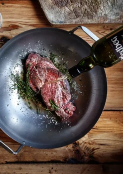 The Bastard Carbonstahl Wok Ø 40 Cm 6 The Bastard Carbonstahl Wok Ø 40 Cm -Grill Welt Geschäft Bastard Carbonstahl Wok Anwendung