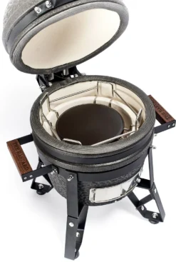 The Bastard Keramikgrill Urban Small - Schwarz Matt - Modell 2023 -Grill Welt Geschäft Bastard Keramikgrill Urban Small Hitzeschild BU206