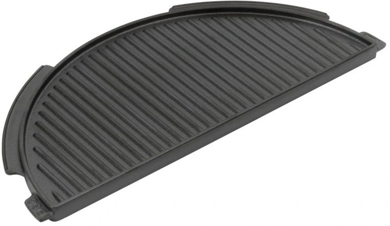 Big Green Egg Halbrunde Grillplatte Aus Gusseisen Large 1 Big Green Egg Halbrunde Grillplatte Aus Gusseisen Large