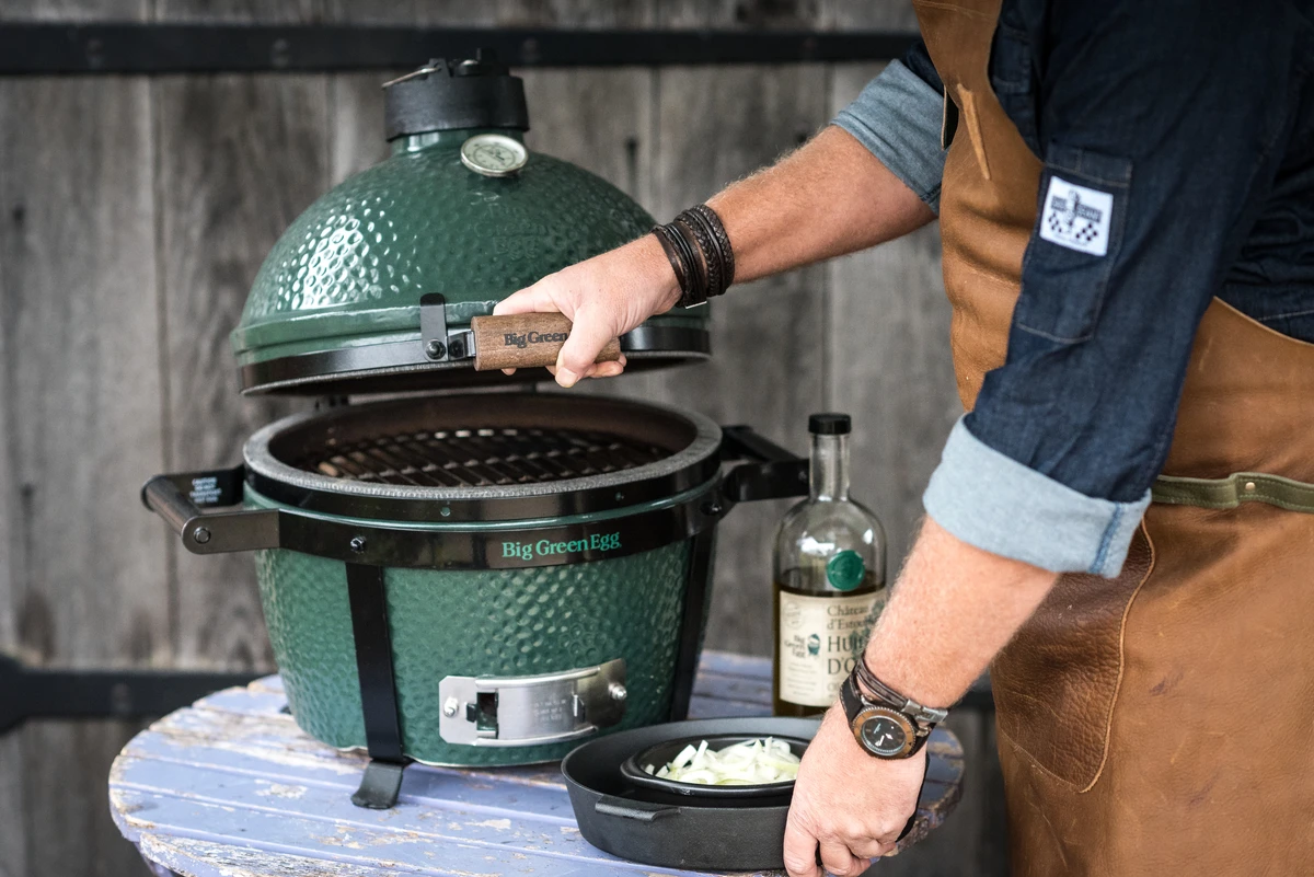 Big Green Egg MiniMax Keramikgrill Mit EGG Carrier 8 Big Green Egg MiniMax Keramikgrill Mit EGG Carrier - Image 8