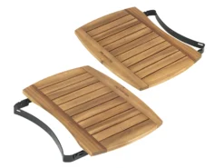 Big Green Egg Seitentische Aus Akazienholz 2 Stk. Medium