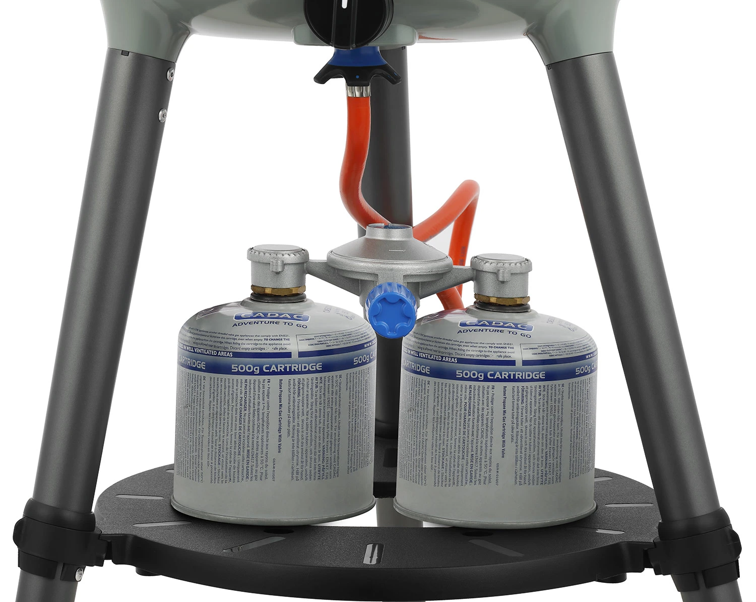 CADAC Camping Gasgrill Carri Chef 40 / BBQ + Chef Pan + Dome - 30 Mbar 5 CADAC Camping Gasgrill Carri Chef 40 / BBQ + Chef Pan + Dome - 30 Mbar - Image 5