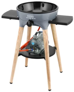 CADAC Gasgrill Citi Chef 40 FS BBQ / Dome Steel Grey, 50 Mbar -Grill Welt Geschäft CADAC Citi Chef 40 FS Steel Grey 3 Gaskartuschen
