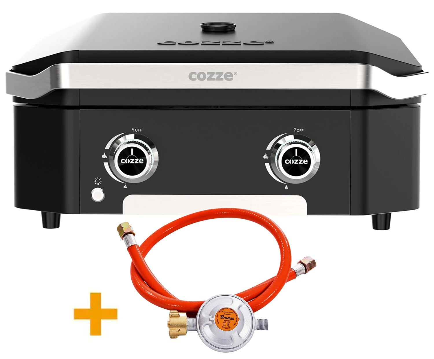 COZZE Plancha 600 / Plancha Grill Mit 2 Gusseisen Grillplatten 1 COZZE Plancha 600 / Plancha Grill Mit 2 Gusseisen Grillplatten