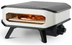 COZZE Pizzaofen Elektrisch 34 Cm (13") - Inkl. Pizzastein & Hitzeschild