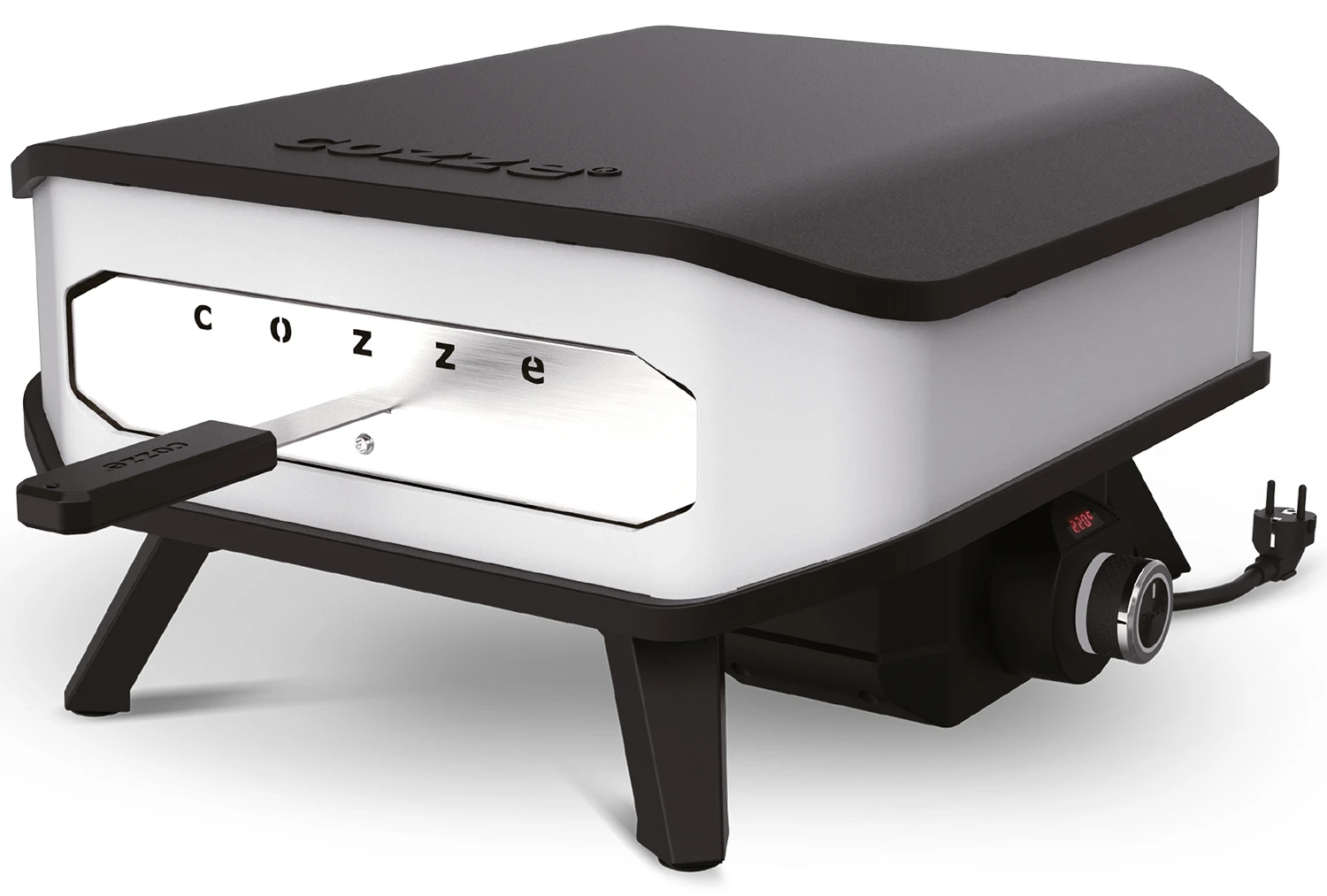 COZZE Pizzaofen Elektrisch 34 Cm (13") - Inkl. Pizzastein & Hitzeschild 2 COZZE Pizzaofen Elektrisch 34 Cm (13") - Inkl. Pizzastein & Hitzeschild - Image 2