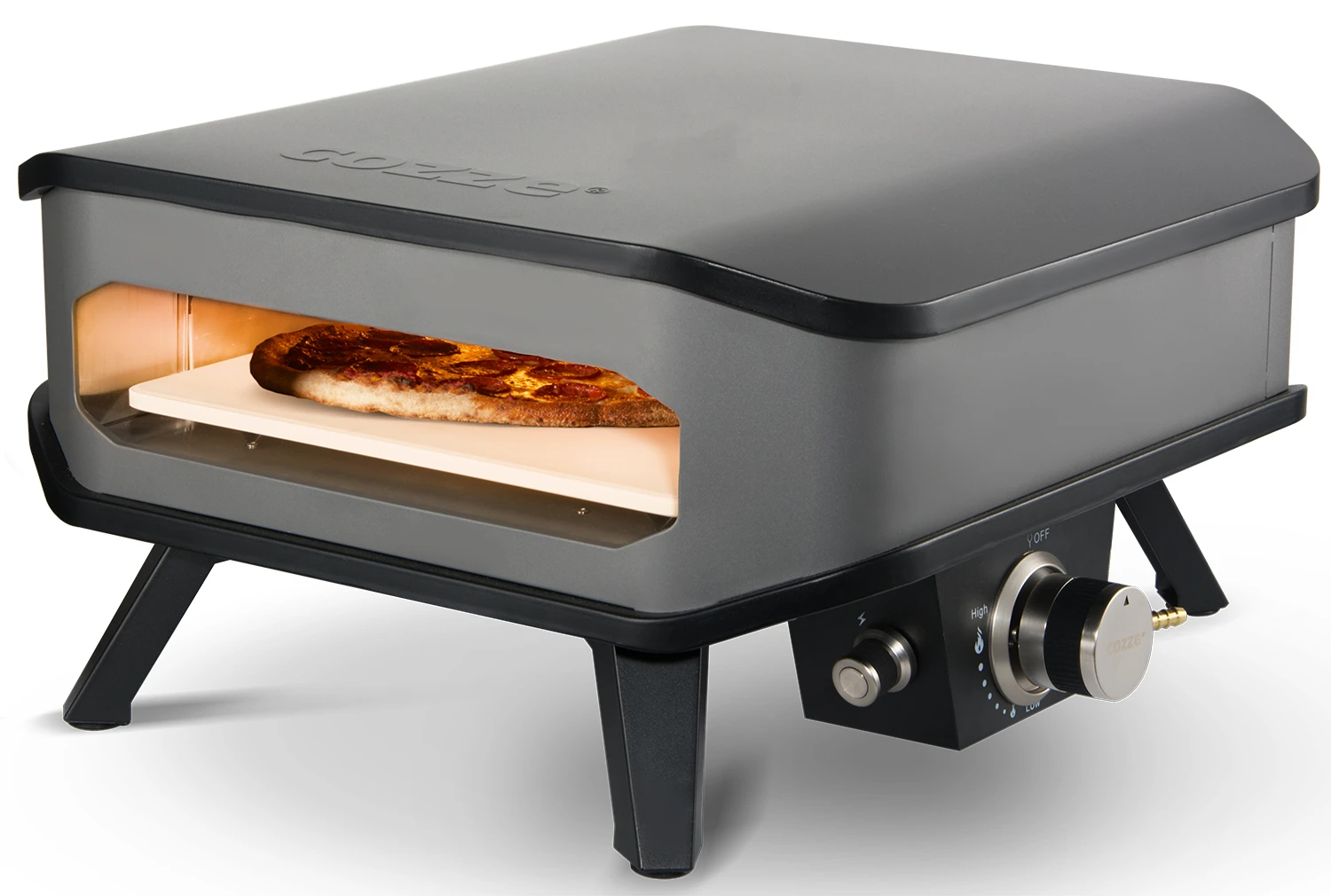 COZZE Pizzaofen Gas 34 Cm (13") - Inkl. Pizzastein 2 COZZE Pizzaofen Gas 34 Cm (13") - Inkl. Pizzastein - Image 2