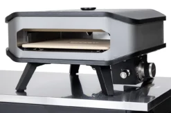 COZZE Pizzaofen Gas 34 Cm (13") Mit Thermometer - Inkl. Pizzastein -Grill Welt Geschäft Cozze Gas Pizzaofen Thermometer 13 Zoll