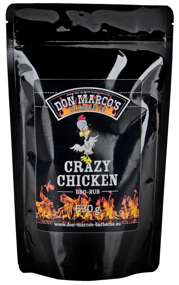 Don Marco`s Dry Rub Crazy Chicken 630g Beutel 1 Don Marco`s Dry Rub Crazy Chicken 630g Beutel