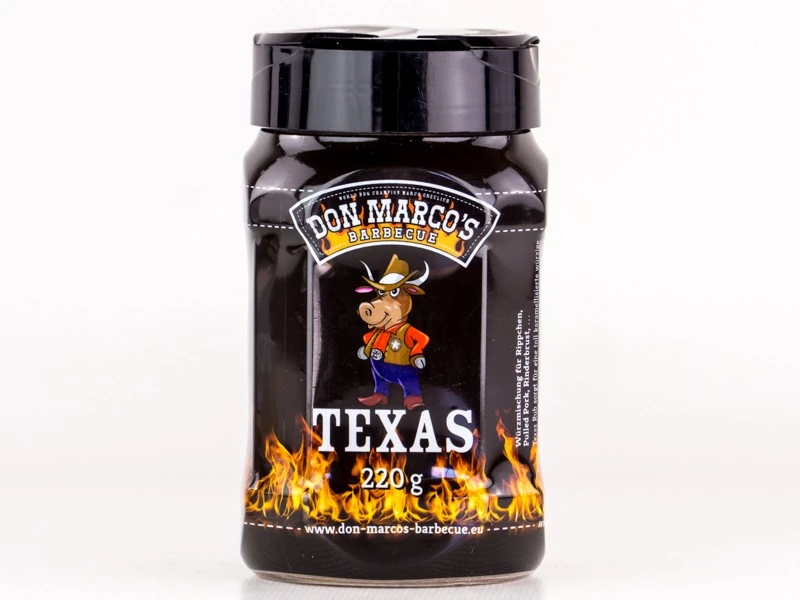 Don Marcos Texas Style BBQ Rub 220g Dose 1 Don Marcos Texas Style BBQ Rub 220g Dose