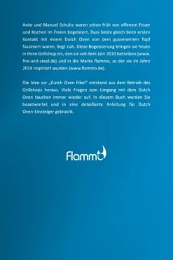 Dutch Oven Fibel XXL - 125 Rezepte - Die Ersten 20 Stunden Mit Dem Dutch Oven -Grill Welt Geschäft Dutch Oven Fibel XXL Rueckseite