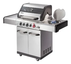Enders Gasgrill Kansas II Pro 3 SIK Turbo -Grill Welt Geschäft Enders Gasgrill Kansas II Pro 3 SIK Turbo 8713 Seitenkocher