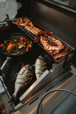 Enders Gasgrill Kansas II Pro 4 SIK Profi Turbo 33 Enders Gasgrill Kansas II Pro 4 SIK Profi Turbo -Grill Welt Geschäft Enders Gasgrill Kansas II Pro 4 SIK Profi Turbo Warmhalterost