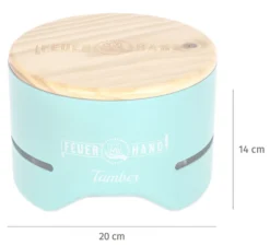 Feuerhand Tischgrill Tamber Lichtgrün -Grill Welt Geschäft Feuerhand Tischgrill Tamber Lichtgruen Abmessungen