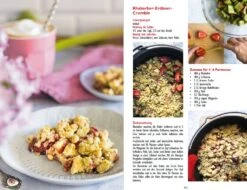 Dutch Oven Vegan - 77 Lieblingsrezepte Für Den Gusseisen Topf 12 Dutch Oven Vegan - 77 Lieblingsrezepte Für Den Gusseisen Topf -Grill Welt Geschäft Flammo Dutch Oven Vegan Rezept Rhabarber Erdbeer Crumble