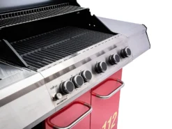 Grillfürst G510G 5-Brenner Gasgrill Mit Hochtemperaturbrenner Und Gusseisen Rosten - Feuerwehr Edition 25 Grillfürst G510G 5-Brenner Gasgrill Mit Hochtemperaturbrenner Und Gusseisen Rosten - Feuerwehr Edition -Grill Welt Geschäft G510G FW Feuerwehrgrill Foto freigestellt 19