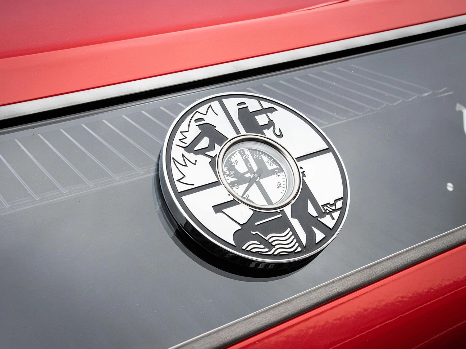 Grillfürst G510G 5-Brenner Gasgrill Mit Hochtemperaturbrenner Und Gusseisen Rosten - Feuerwehr Edition 3 Grillfürst G510G 5-Brenner Gasgrill Mit Hochtemperaturbrenner Und Gusseisen Rosten - Feuerwehr Edition - Image 3