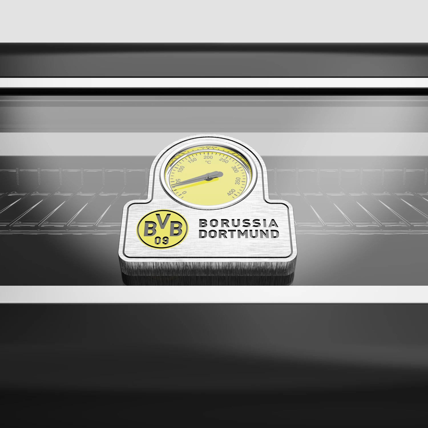 Grillfürst G310E 3-Brenner Gasgrill Borussia Dortmund Edition Mit Hochtemperaturbrenner Und Edelstahl Rosten 4 Grillfürst G310E 3-Brenner Gasgrill Borussia Dortmund Edition Mit Hochtemperaturbrenner Und Edelstahl Rosten - Image 4