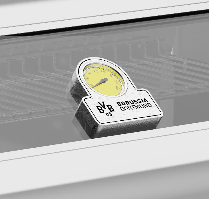 Grillfürst G401G Borussia Dortmund Edition 4-Brenner Edelstahl - Einbaugrill Mit Gusseisen Rosten 3 Grillfürst G401G Borussia Dortmund Edition 4-Brenner Edelstahl - Einbaugrill Mit Gusseisen Rosten - Image 3