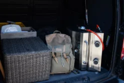 Grillfürst G201E 2-Brenner Gasgrill Portabel V2 - Campinggrill / Balkongrill 50mbar - Inkl. Untergestell -Grill Welt Geschäft Grillfuerst Camping Gasgrill G201 Kofferraum 1