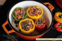 Grillfürst Emaillierter Dutch Oven Ohne Füsse DO7,5 - Rot -Grill Welt Geschäft Grillfuerst Dutch Oven emailliert Beispiel DO7 5 orange 2