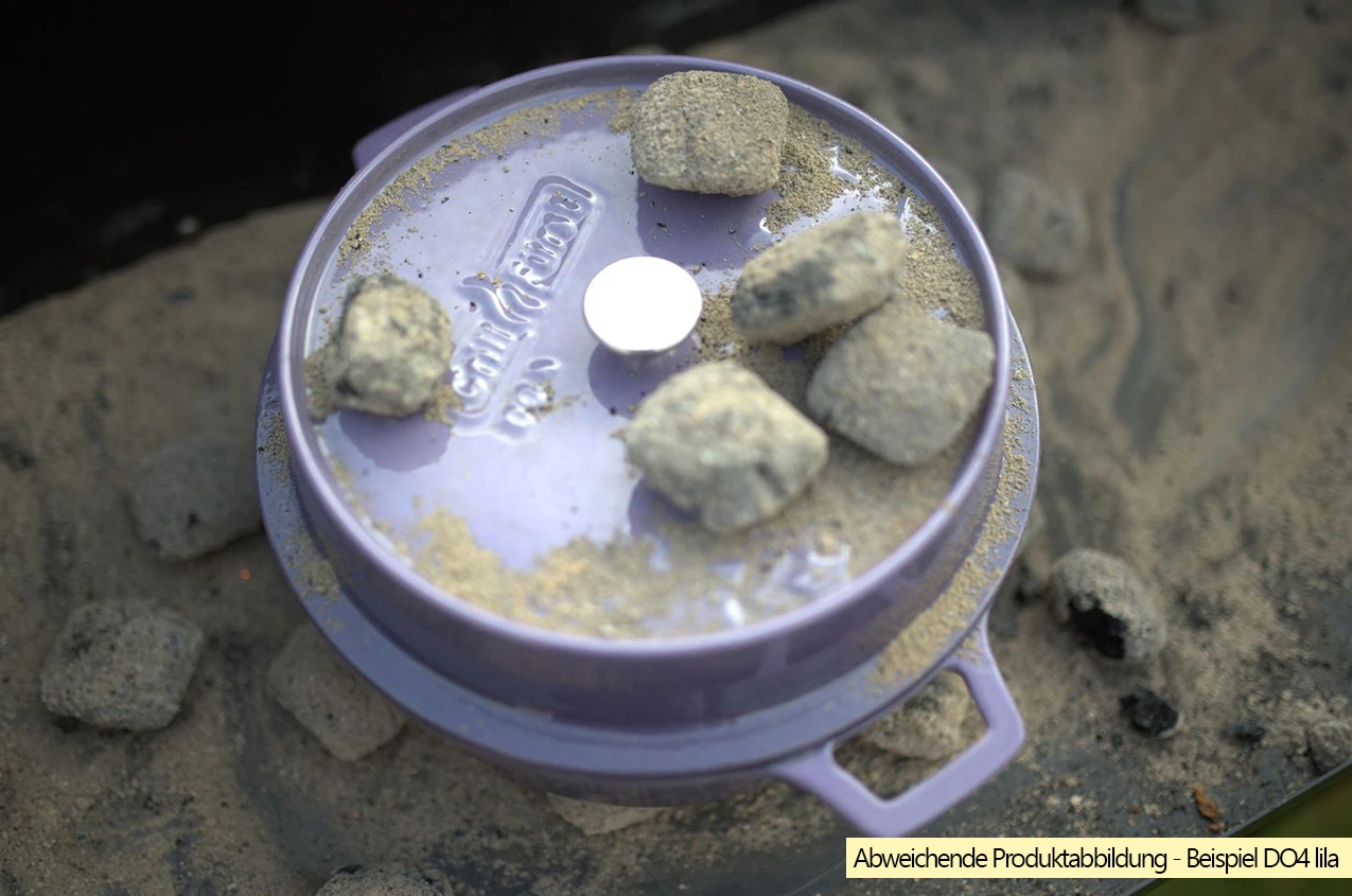 Grillfürst Emaillierter Dutch Oven Ohne Füsse DO4 - Orange 5 Grillfürst Emaillierter Dutch Oven Ohne Füsse DO4 - Orange - Image 5