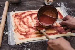 Grillfürst Pizzastein Eckig 40 X 30 Cm Mit Pizzablech 11 Grillfürst Pizzastein Eckig 40 X 30 Cm Mit Pizzablech -Grill Welt Geschäft Grillfuerst Edelstahl Pizzablech