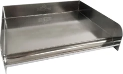 Grillfürst Edelstahl Plancha / Grillplatte / Teppanyaki Pfanne - 32 X 28 Cm