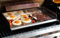 Grillfürst XL Edelstahl Plancha / Grillplatte / Teppanyaki Pfanne - 50 X 28 Cm 7 Grillfürst XL Edelstahl Plancha / Grillplatte / Teppanyaki Pfanne - 50 X 28 Cm -Grill Welt Geschäft Grillfuerst Edelstahl Plancha XL Eier Bacon