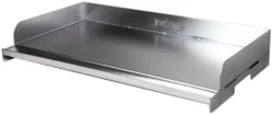 Grillfürst XL Edelstahl Plancha / Grillplatte / Teppanyaki Pfanne - 50 X 28 Cm