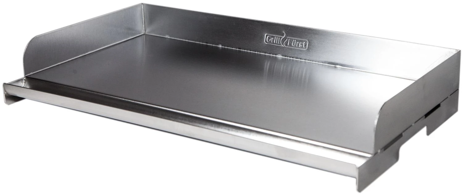 Grillfürst XL Edelstahl Plancha / Grillplatte / Teppanyaki Pfanne - 50 X 28 Cm 1 Grillfürst XL Edelstahl Plancha / Grillplatte / Teppanyaki Pfanne - 50 X 28 Cm