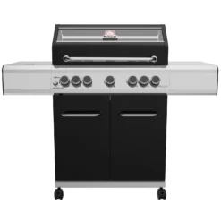 Grillfürst G520G 5-Brenner Gasgrill - Eintracht Frankfurt Edition - Gusseisenroste - X-DEAL Inkl. Zubehörpaket