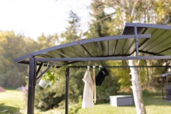 Grillfürst Premium Grillpavillon Aus Stahl Mit Wetterfestem Metalldach Und Ablageflächen 13 Grillfürst Premium Grillpavillon Aus Stahl Mit Wetterfestem Metalldach Und Ablageflächen -Grill Welt Geschäft Grillfuerst Grillpavillon Gasgrill Garten Stahl