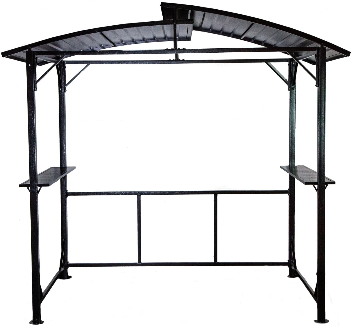 Grillfürst Premium Grillpavillon Aus Stahl Mit Wetterfestem Metalldach Und Ablageflächen 1 Grillfürst Premium Grillpavillon Aus Stahl Mit Wetterfestem Metalldach Und Ablageflächen