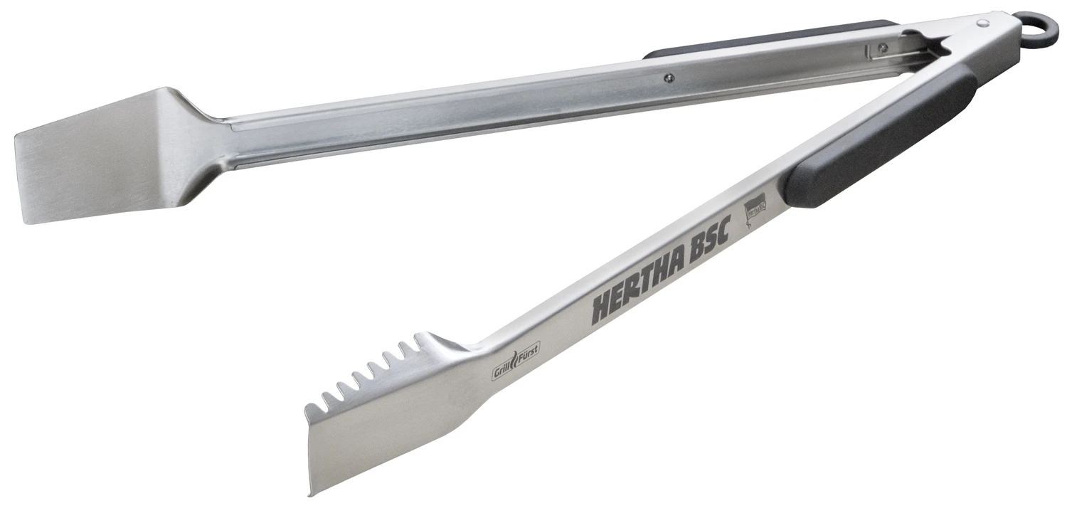 Grillfürst Premium Edelstahl Grillzange Mit Spatelkopf - Hertha BSC Edition 4 Grillfürst Premium Edelstahl Grillzange Mit Spatelkopf - Hertha BSC Edition - Image 4