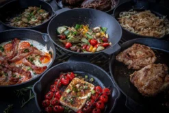 Grillfürst Gusseisenpfanne Mit 2 Griffen Ø 35 Cm -Grill Welt Geschäft Grillfuerst Gusseise Pfannen