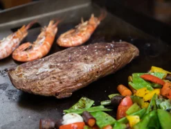 Grillfürst Plancha Grill - 2 Brenner Mit Insgesamt 7 KW Und Edelstahl Plancha - Inkl. 2 Stk. Plancha Spatel Und Grillzange 29 Grillfürst Plancha Grill - 2 Brenner Mit Insgesamt 7 KW Und Edelstahl Plancha - Inkl. 2 Stk. Plancha Spatel Und Grillzange -Grill Welt Geschäft Grillfuerst Plancha Grill Fleisch Gemuese Meeresfruechte