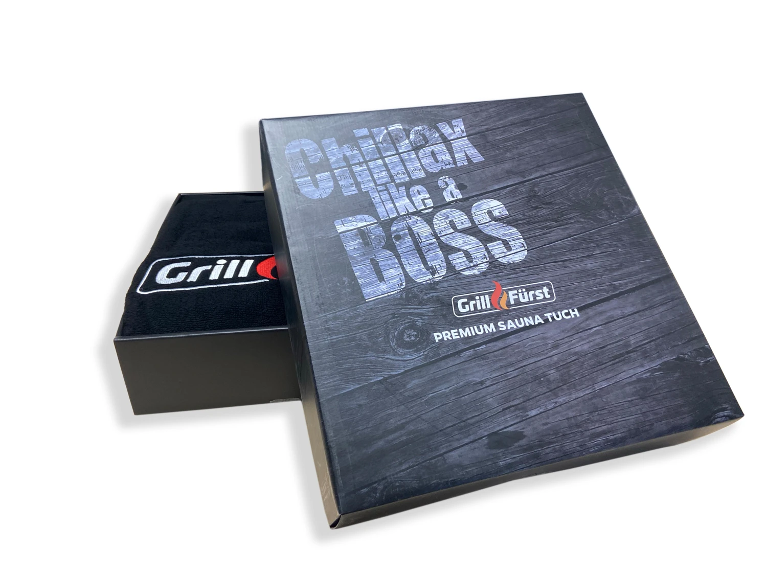 Grillfürst Premium Saunatuch / Handtuch / Badetuch / Strandtuch XL, 100% Baumwolle, 90 X 200 Cm 2 Grillfürst Premium Saunatuch / Handtuch / Badetuch / Strandtuch XL, 100% Baumwolle, 90 X 200 Cm - Image 2